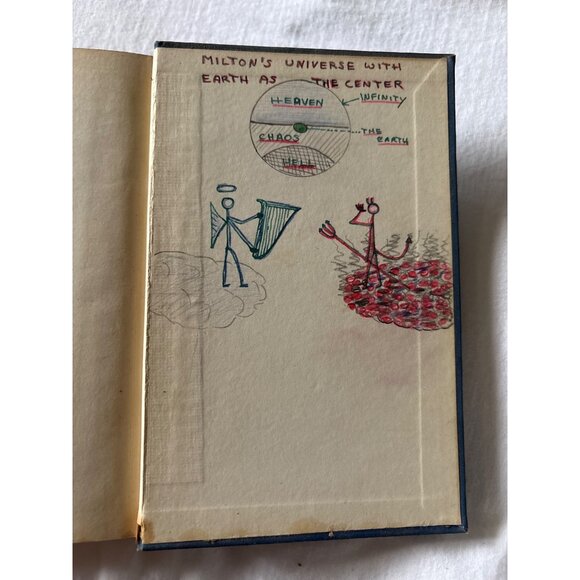 The Poems Of John Milton By James Holly Hanford 1936 Hardcover - Picture 13 of 16